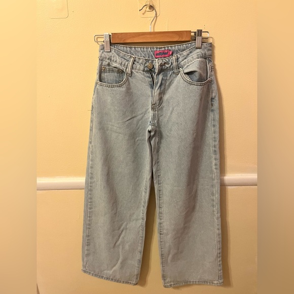 Edikted Light Blue Kids Jeans - Picture 6 of 6